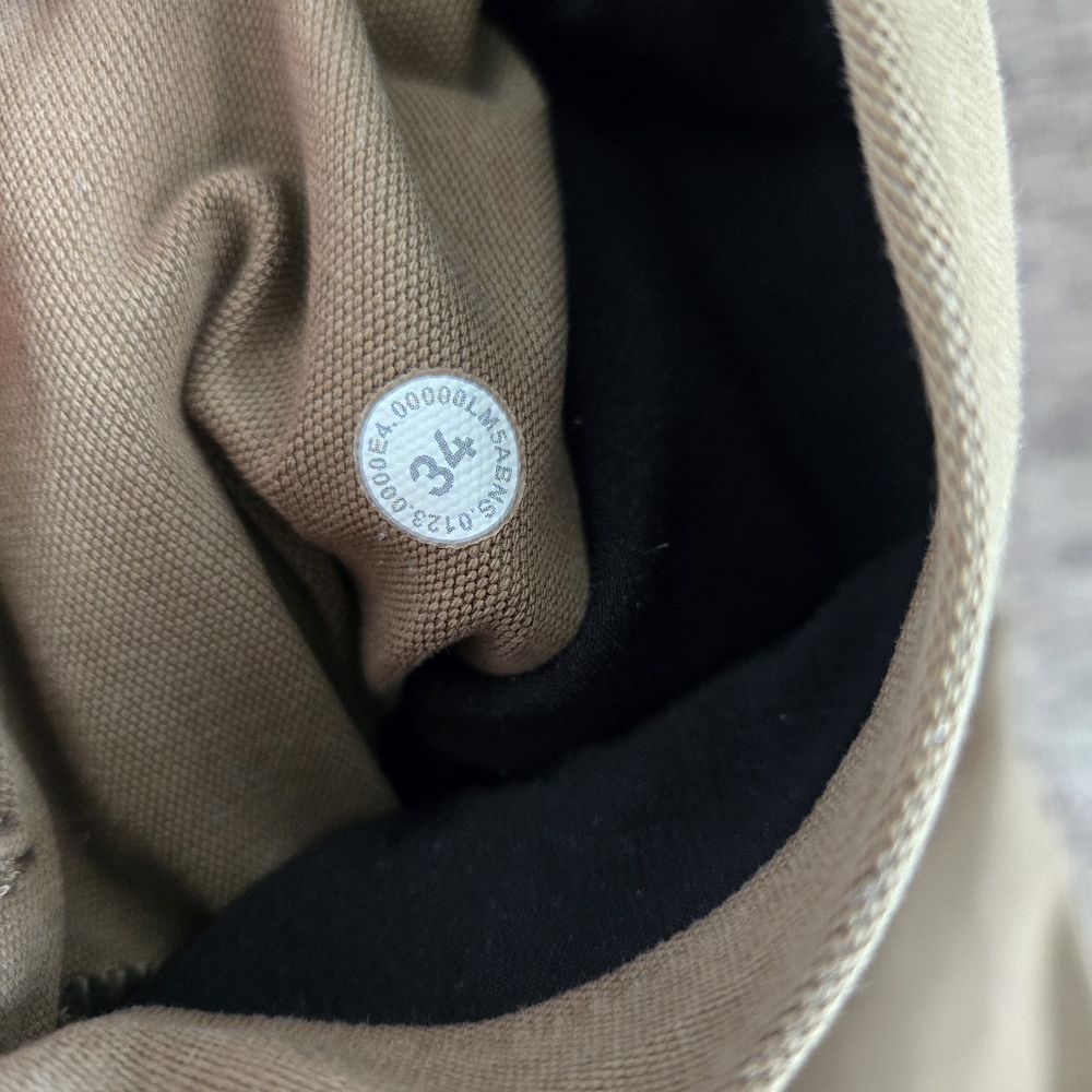 Lululemon ABC Pant Slim Men's Casual Dress Pants Utilitech 32" Khaki Tan Size 34 - Picture 6 of 8